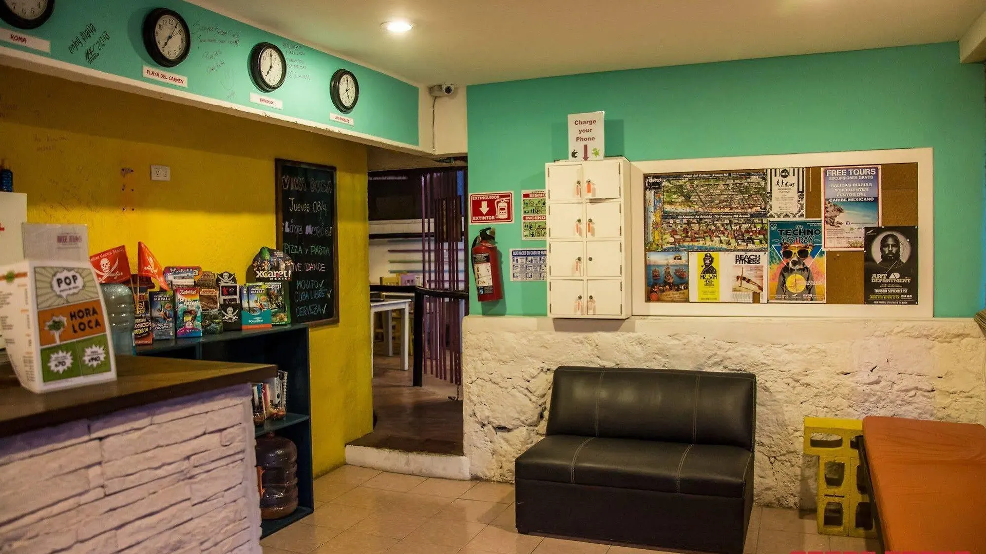 Enjoy Playa Hostel Playa del Carmen 0*,  Mexique